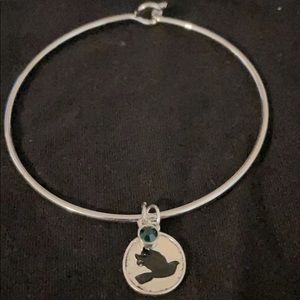 Handmade Christmas bracelet, nickel free!